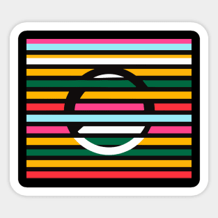 Stripes Colors BAUHAUS Sticker